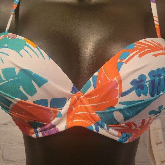Raisins Juniors' Underwire Bikini Top & Bottom - Riviera Maya Multi - Picture 2 of 10